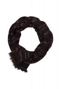 Мужской шарф однотонный CASAMODA, коричневый