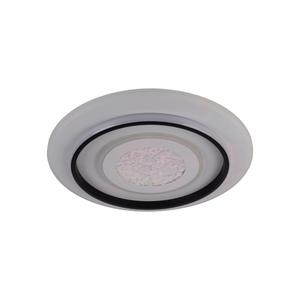 Светодиодный потолочный светильник STELIOS 45/45/6 см Näve, черный/белый