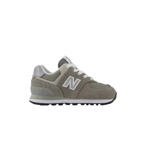 Детские кроссовки New Balance 574 Lace, серый