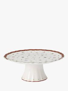 Фарфоровая подставка для торта от Toy's Delight Villeroy & Boch, 33.5cm, White/Multi