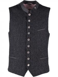 OS-Trachten Традиционный черный жилет Glayol