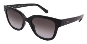 Солнцезащитные очки SALVATORE FERRAGAMO модель SF1066S-001-52-21-140 без поляризации, черный