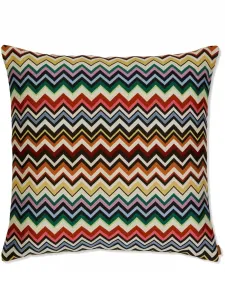 Подушка belfast с узором зигзаг, 60х60 см, Missoni Home, мультиколор