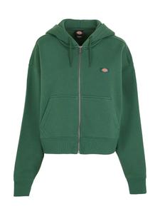 Толстовка с капюшоном на молнии DICKIES Oakport, темно-зеленый
