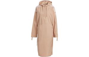 Платье ADICOLOR CLASSICS TRACEABLE с длинными рукавами женское светло-коричневое Adidas Originals