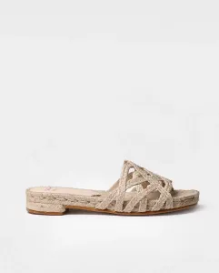 Женские открытые эспадрильи из джута Toni Pons, бежевый