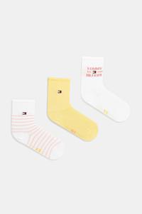 Детские носки 3 пары Tommy Hilfiger, желтый