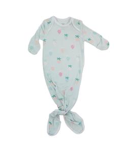 Платье с узелком Базиль GooseWaddle, Mint green and light pink