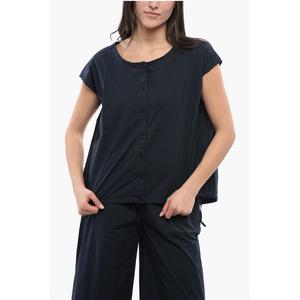 Синяя хлопковая рубашка Woolrich, Blue