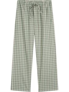 Пижамные штаны Marc O'Polo  Cozy Flannel, Green/Natural White