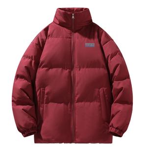 YIVIKII Пуховик унисекс пустынный хаки, Vintage Red