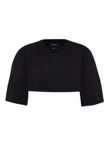 DSQUARED2 хлопковая толстовка, черный