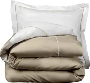 Пододеяльник Шмель, 200 х 220 см, хлопок, серо-коричневый De Witte Lietaer