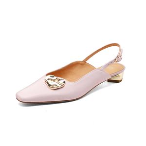 Повседневные однобортные туфли женские FMM, Ecru