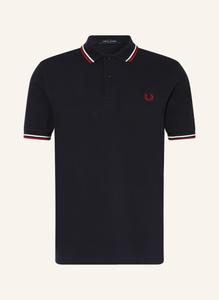 Рубашка поло FRED PERRY Piqué M3600 Slim Fit, темно-синий