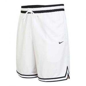Шорты Nike Dri-Fit DNA Logo Printing Stripe Drawstring Lacing Sports Shorts White DH7161-100, белый