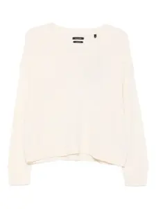 Свитер с V-образным вырезом Marc O'Polo, нейтральный