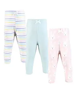 Детские хлопковые брюки и леггинсы Hudson для девочек Hudson Baby, розовый