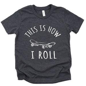 Футболка с коротким рукавом This is how i roll The Juniper Shop, Charcoal