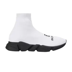 Кроссовки Balenciaga Recycled Speed Trainer 'White Black', белый
