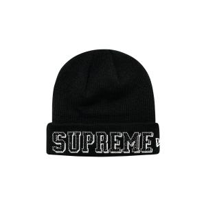 Шапка-бини Supreme x New Era Gems, черная