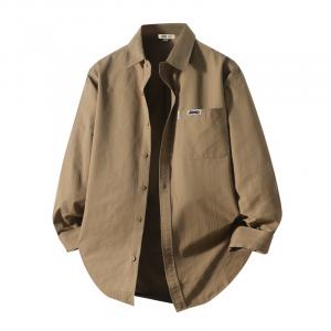 Рубашка мужская с лацканом Moderate Jeep, темно-хаки