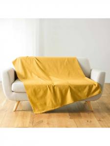 Douceur d’Intérieur Желтое покрывало