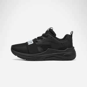 PUMA Детские кроссовки Wired Run, чёрные