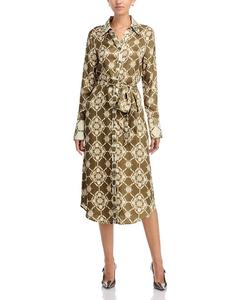 Платье Tile Victoria Ramy Brook, зеленый