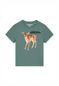 Футболка с принтом watapparel, темно-зеленый