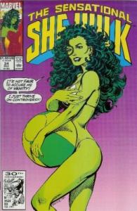 The Sensational She-hulk #34 "1st Appearance Garth" (MARVEL COMICS)