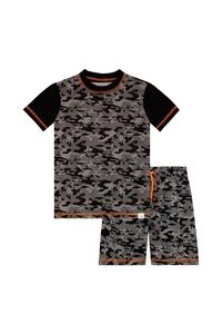 Камуфляжный комплект для плавания из 2 предметов Harry Bear, черный