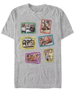 Мужская футболка с короткими рукавами и изображением кадров «Друзья» Fifth Sun