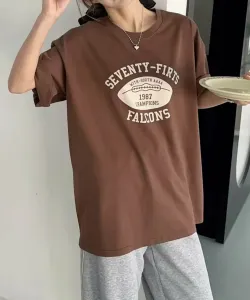 Футболка с ретро-принтом Aimoha - Select -, цвет Coffee