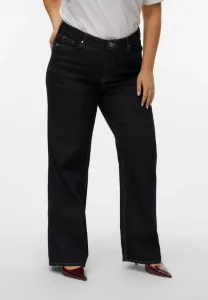 Расклешенные джинсы Vero Moda Curve, Dark Blue Denim
