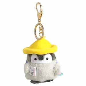 Очаровательная маленькая уточка пингвин брелок кукла плюшевый кулон высота 10см Brangdy