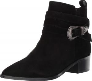 Женские кожаные ботильоны Marc Fisher LTD ML Yandi с декоративными элементами, Black