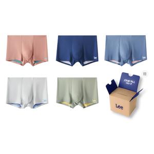 Цветные трусы Prism Color Two для мужчин боксы 5 штук Lee, светло-зеленый