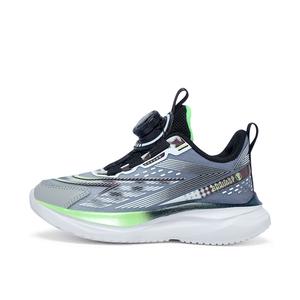 Нескользящие, износостойкие, дышащие низкие детские кроссовки для бега BIG WASP, серый