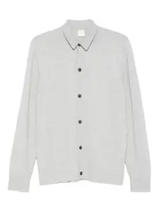 Рубашка на пуговицах Eleventy, серый