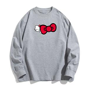 Футболка Hello Kitty SS25 Unisex Sanrio, серый