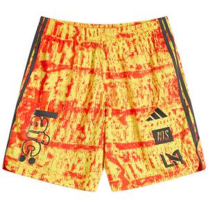 Шорты ФК Лос-Анджелес НТС Adidas, Fuchsia, Red & Yellow