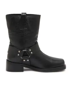 Черные ботильоны Clelia с ремешками Atena Emanuelle Vee, черный