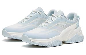 Кроссовки ANTA Variety Training Collection Training Shoes Women's Low-top White/Royal Blue/Fern Green, синий/белый