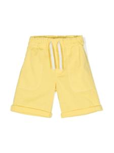 Шорты-бермуды с нашивкой-логотипом Bonpoint, желтый