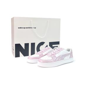 PUMA Caven 2.0 Taro Ice перо износостойкие и легкие низкие кроссовки для скейтборда унисекс light purple