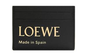 LOEWE Женский картхолдер из кожи наппа черный