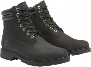 Timberland мужские ботинки 6 in Double Collar на щиколотку, Jet Black