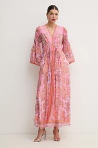 Платье с добавлением шелка Мара Hale Bob, розовый