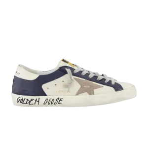 Кроссовки Golden Goose Superstar 'Dark Blue Gun Metal', синий